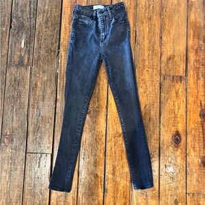 Abercrombie & Fitch Women's Skinny Jeans - Dark Indigo Wash